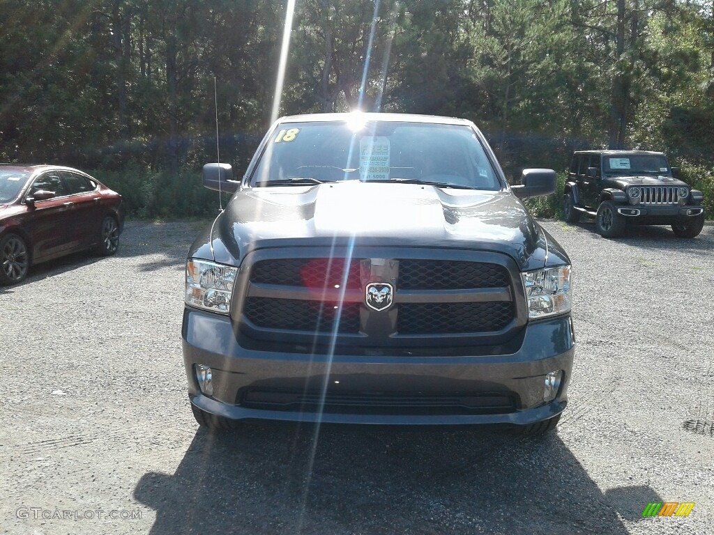 2018 1500 Express Quad Cab - Granite Crystal Metallic / Black/Diesel Gray photo #8