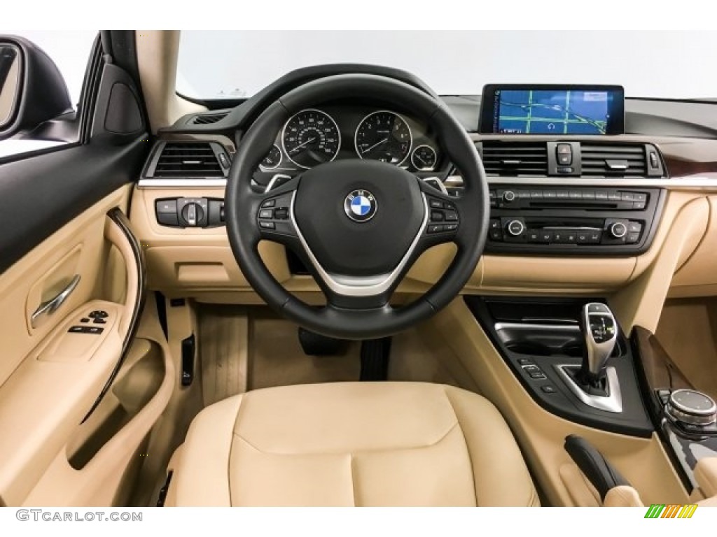 2015 4 Series 428i Coupe - Imperial Blue Metallic / Venetian Beige photo #4