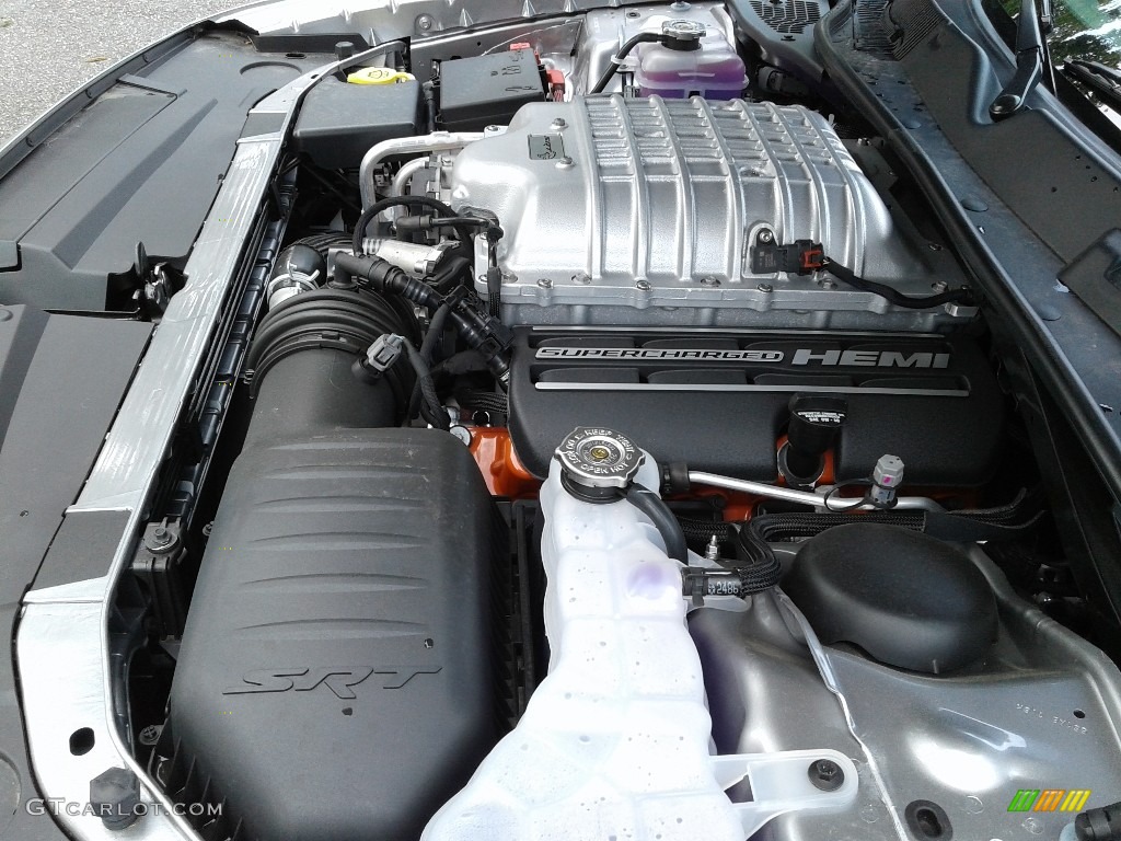 2018 Dodge Challenger SRT Hellcat Widebody 6.2 Liter Supercharged HEMI OHV 16-Valve VVT V8 Engine Photo #128271803