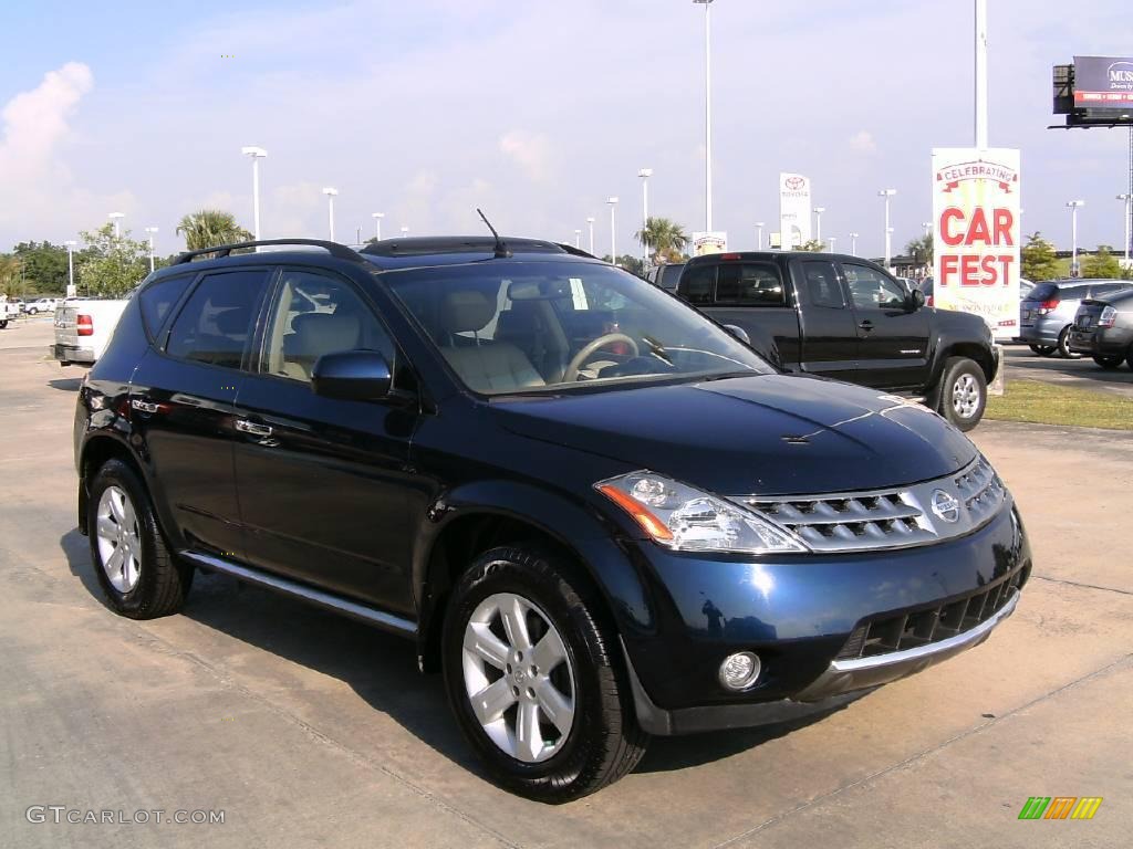 2006 Midnight Blue Pearl Nissan Murano SL 12798824 Photo 3 GTCarLot