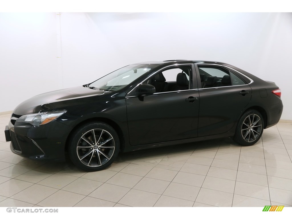 2015 Camry XSE - Attitude Black Metallic / Ash photo #3