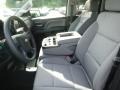 Dark Ash/Jet Black 2019 Chevrolet Silverado LD WT Double Cab 4x4 Interior Color
