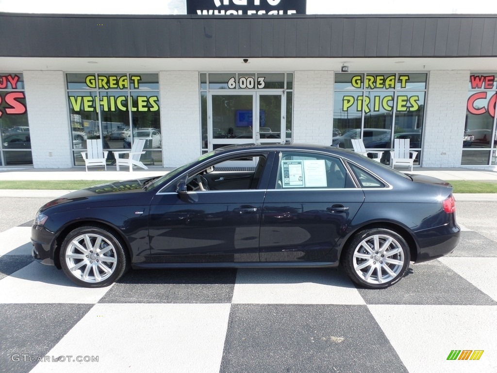 Moonlight Blue Metallic Audi A4