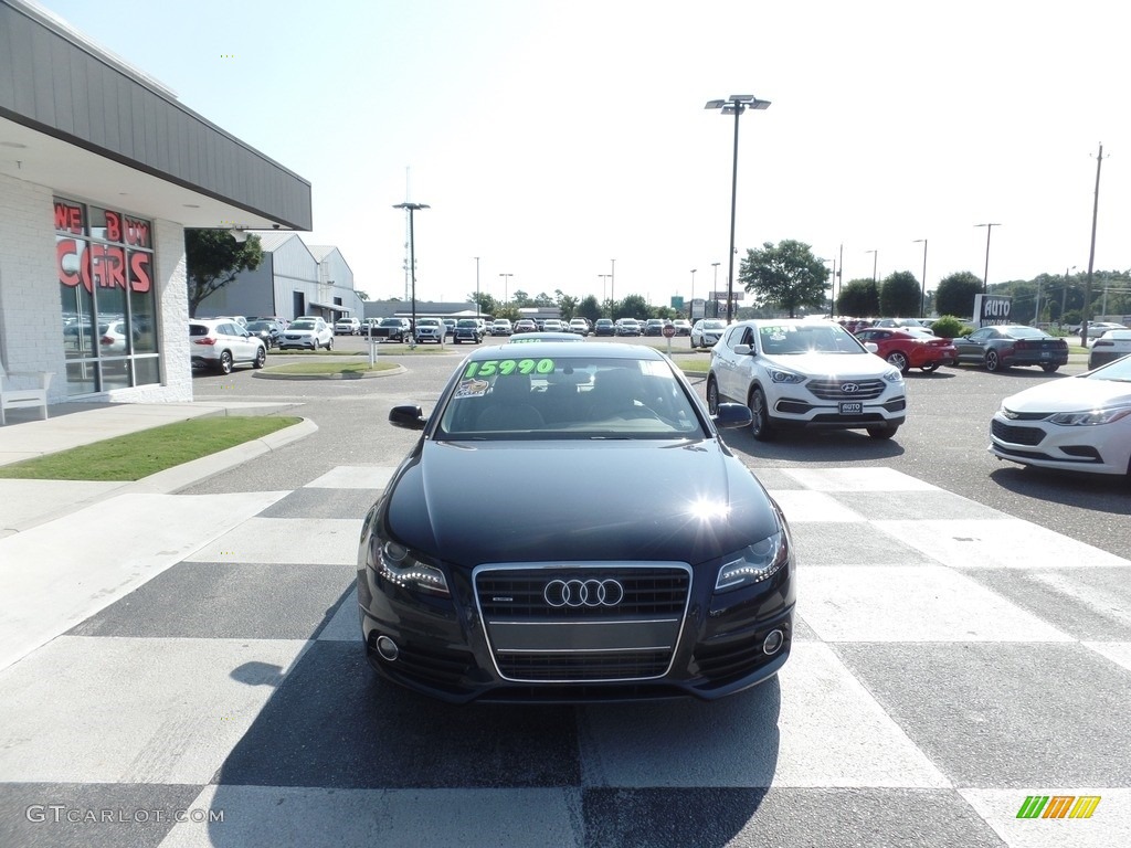 2012 A4 2.0T quattro Sedan - Moonlight Blue Metallic / Cardamom Beige photo #2