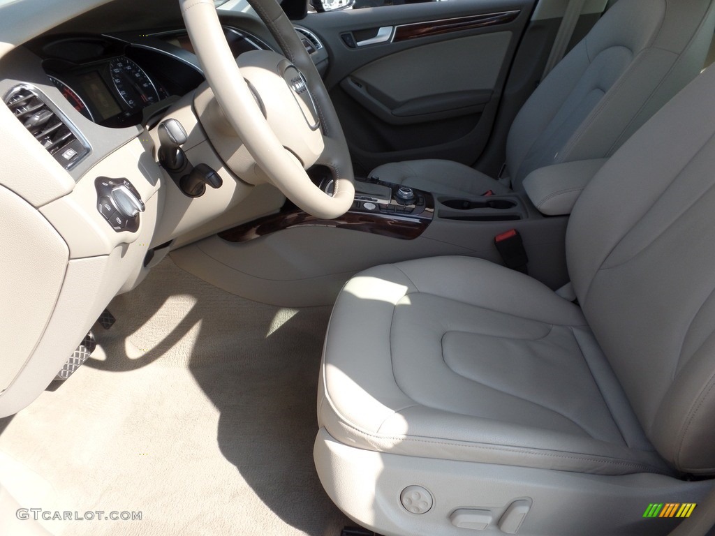 2012 A4 2.0T quattro Sedan - Moonlight Blue Metallic / Cardamom Beige photo #11