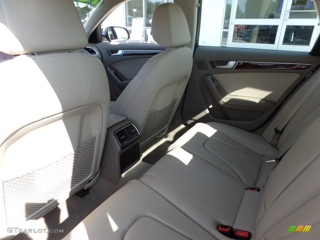 2012 A4 2.0T quattro Sedan - Moonlight Blue Metallic / Cardamom Beige photo #12