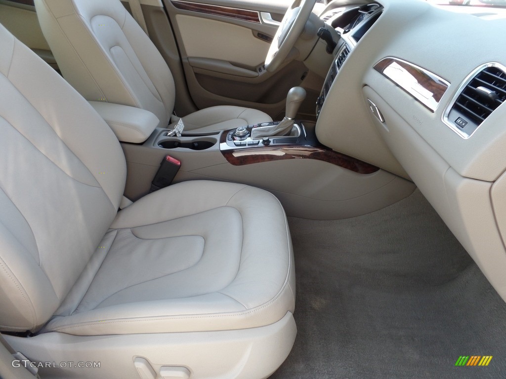 2012 A4 2.0T quattro Sedan - Moonlight Blue Metallic / Cardamom Beige photo #13