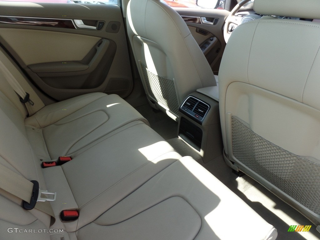 2012 A4 2.0T quattro Sedan - Moonlight Blue Metallic / Cardamom Beige photo #14