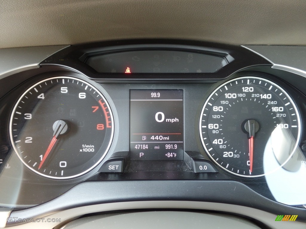 2012 A4 2.0T quattro Sedan - Moonlight Blue Metallic / Cardamom Beige photo #16