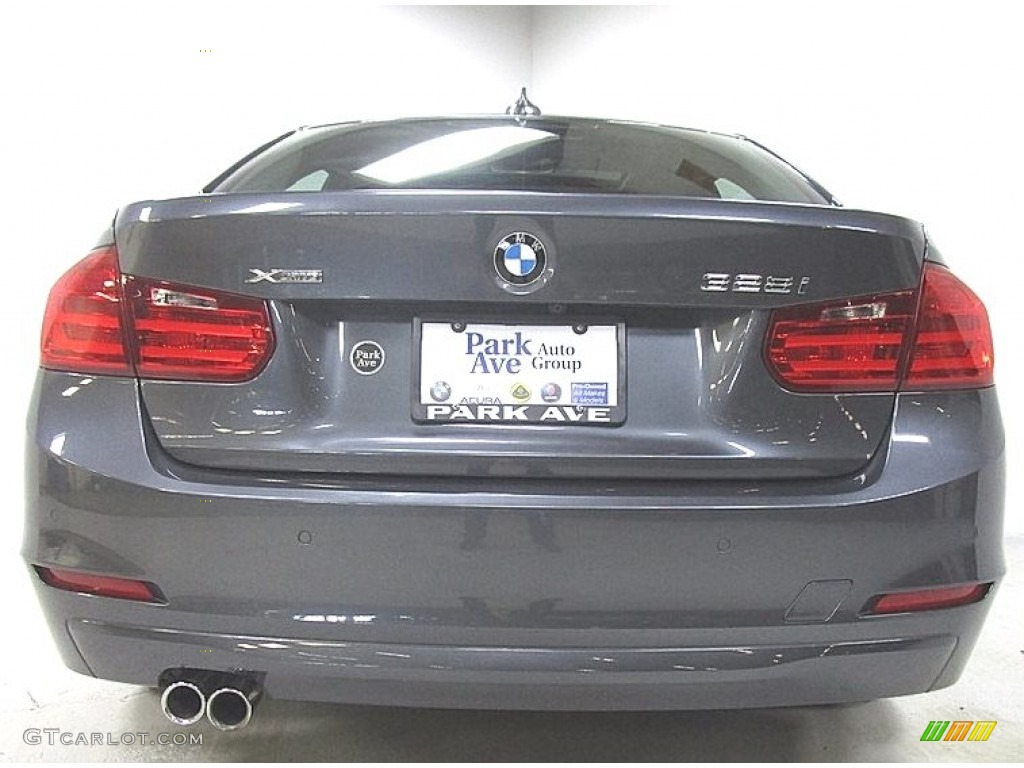 2015 3 Series 328i xDrive Sedan - Mineral Grey Metallic / Black photo #4