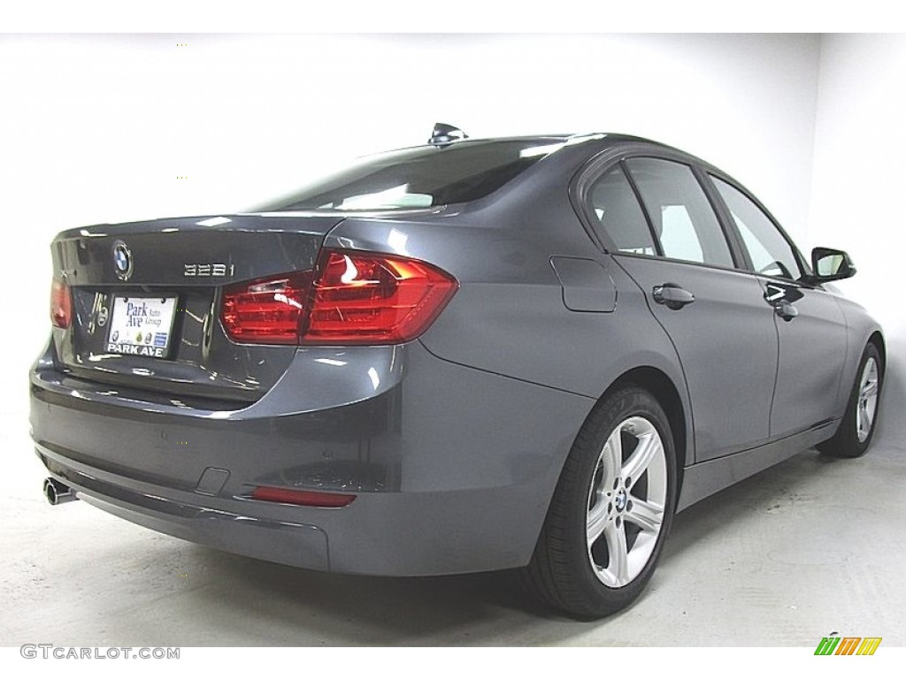 2015 3 Series 328i xDrive Sedan - Mineral Grey Metallic / Black photo #5