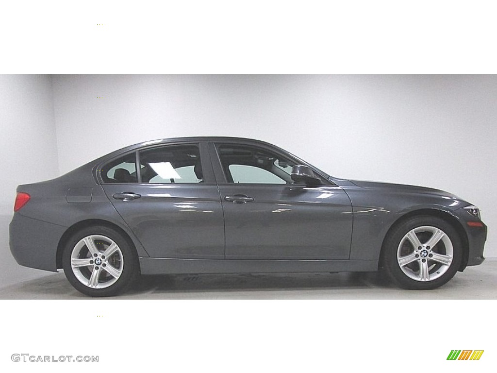 2015 3 Series 328i xDrive Sedan - Mineral Grey Metallic / Black photo #6