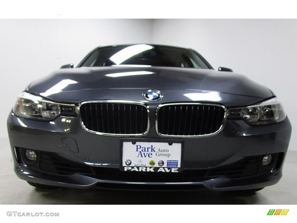 2015 3 Series 328i xDrive Sedan - Mineral Grey Metallic / Black photo #8