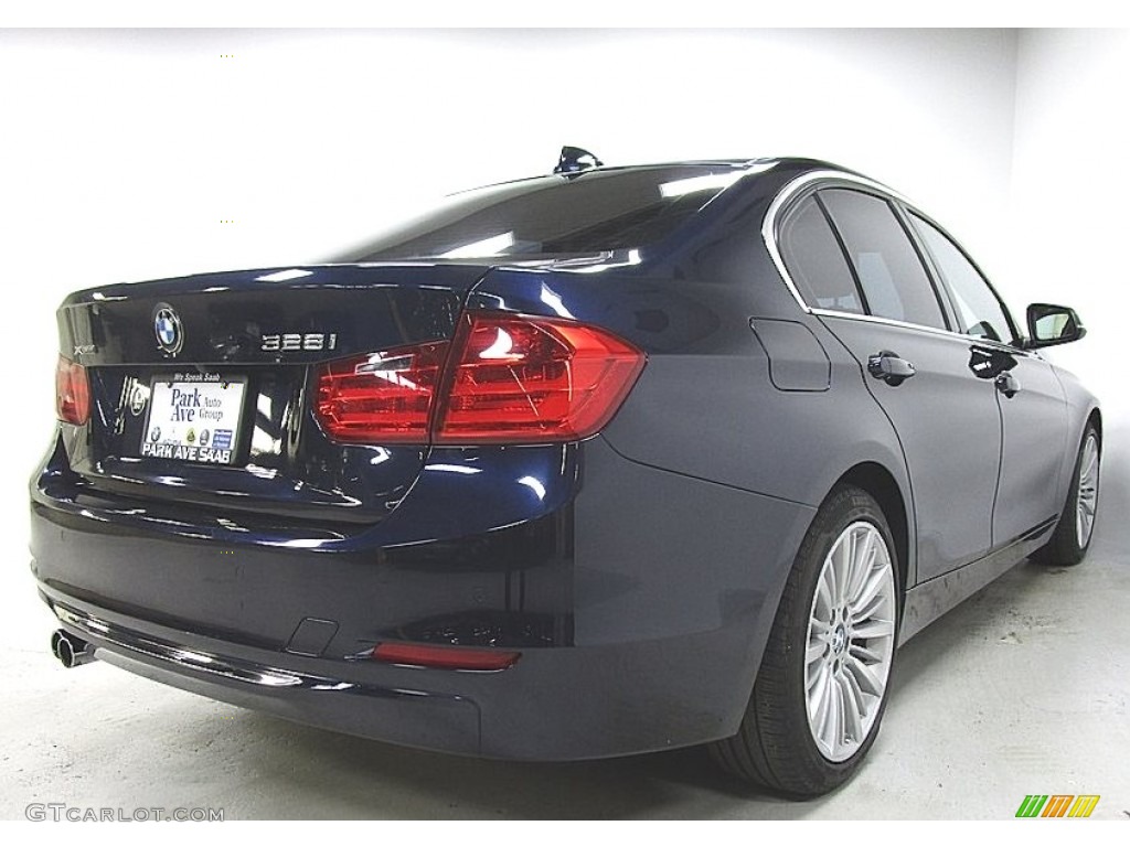 2013 3 Series 328i xDrive Sedan - Imperial Blue Metallic / Venetian Beige photo #5