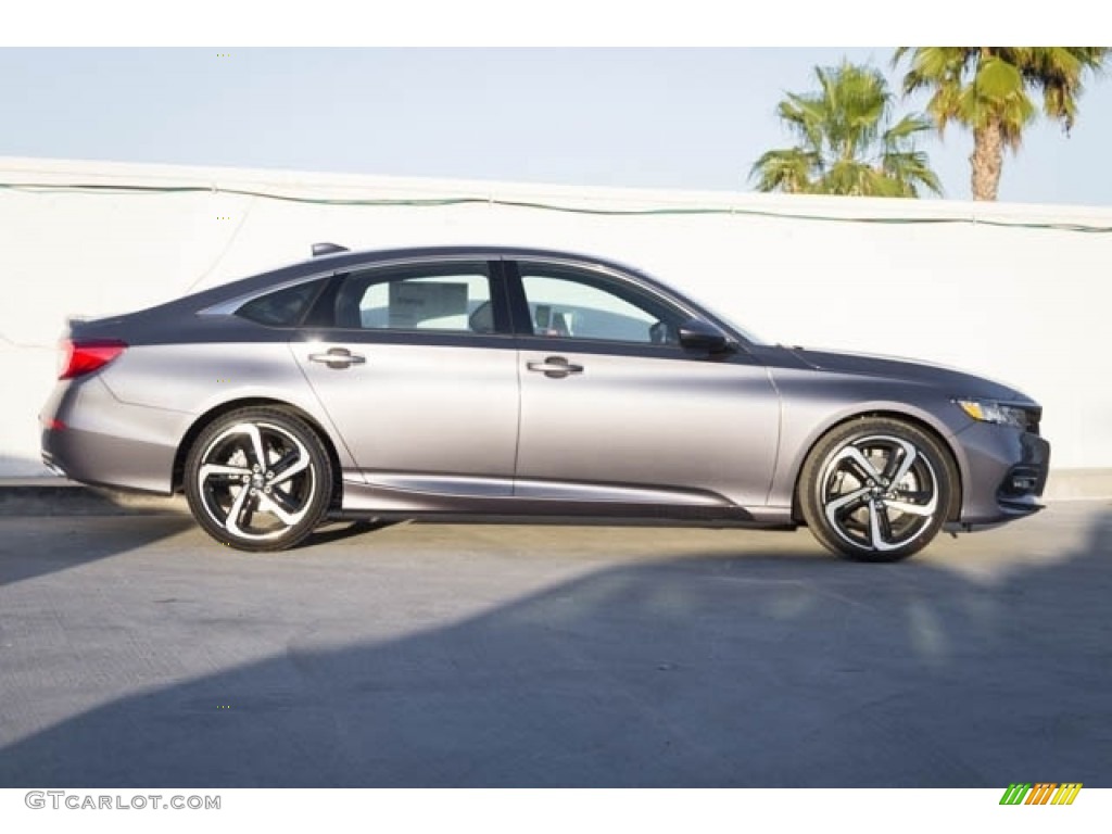 2018 Accord Sport Sedan - Modern Steel Metallic / Black photo #5