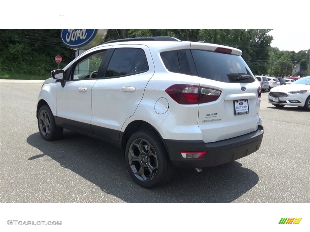 2018 EcoSport SES 4WD - Diamond White / Ebony Black/Copper photo #5