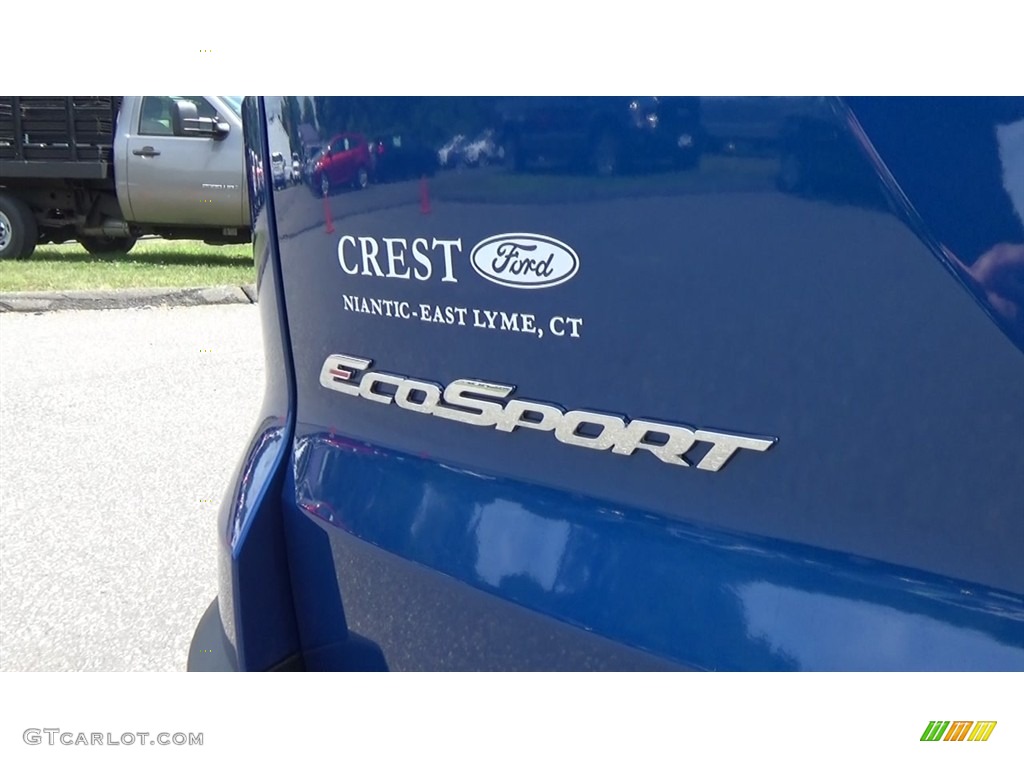 2018 EcoSport SES 4WD - Blue Candy / Ebony Black/Copper photo #10
