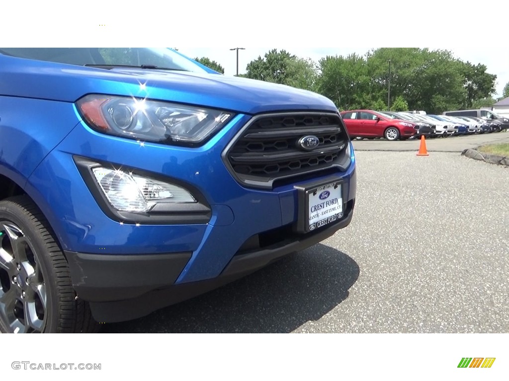 2018 EcoSport SES 4WD - Blue Candy / Ebony Black/Copper photo #25