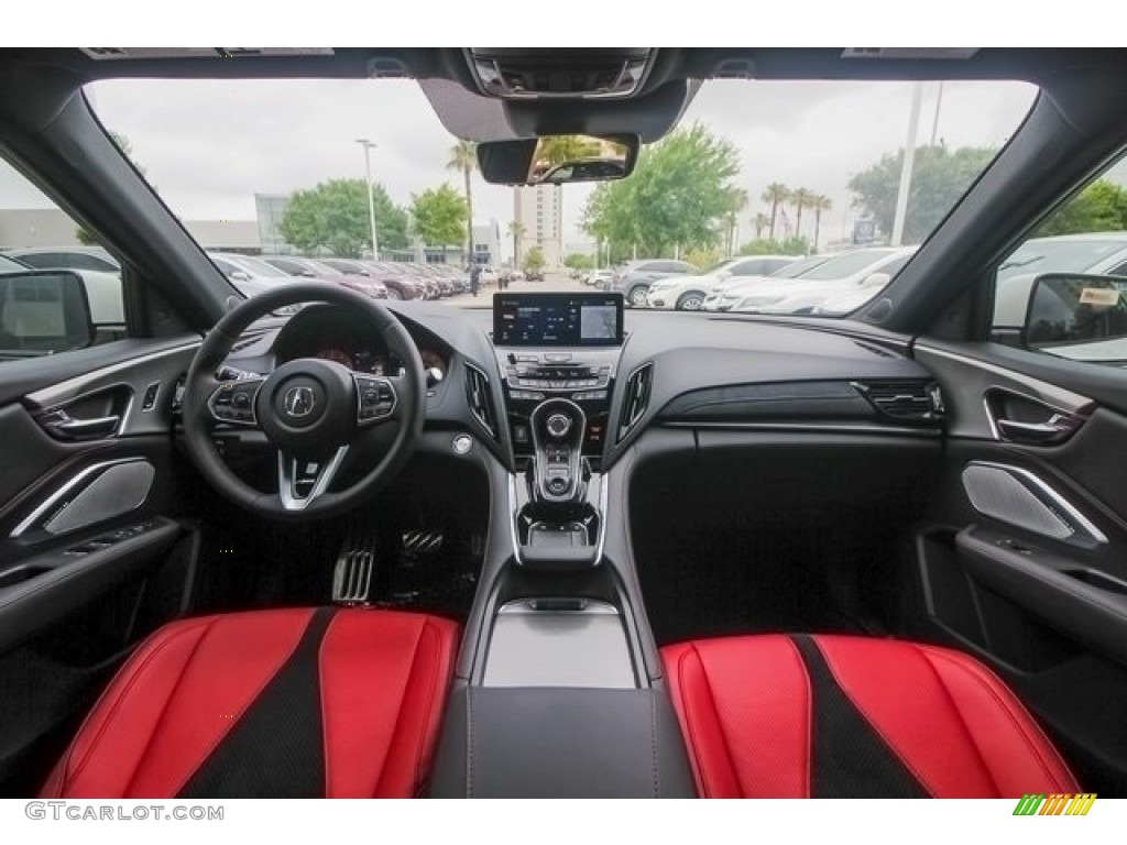 Red Interior 2019 Acura RDX A-Spec Photo #128283574