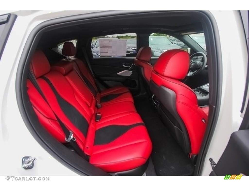 Red Interior 2019 Acura RDX A-Spec Photo #128283715