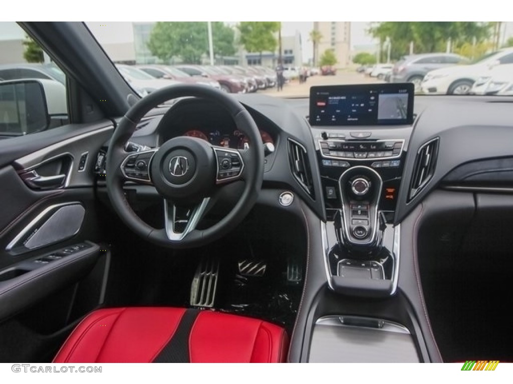 2019 Acura RDX A-Spec Red Dashboard Photo #128283748