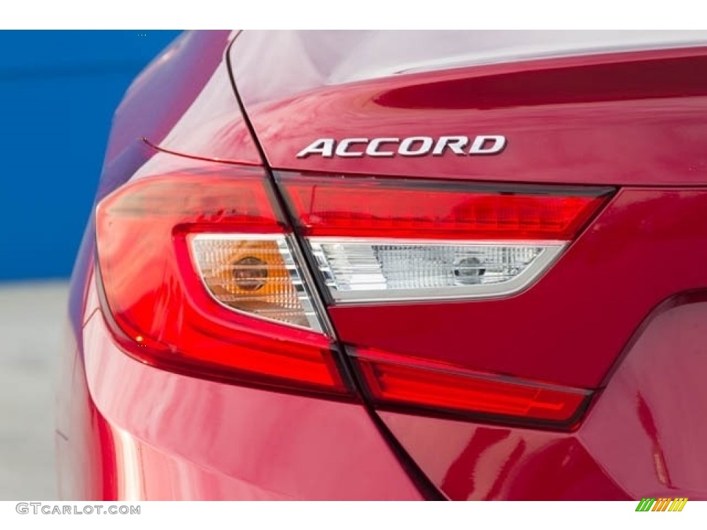 2018 Accord EX-L Sedan - Radiant Red Metallic / Ivory photo #7