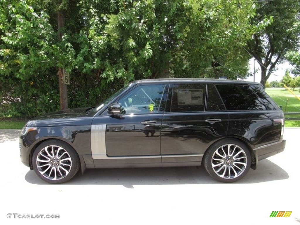 2018 Range Rover Autobiography - Santorini Black Metallic / Ebony photo #11