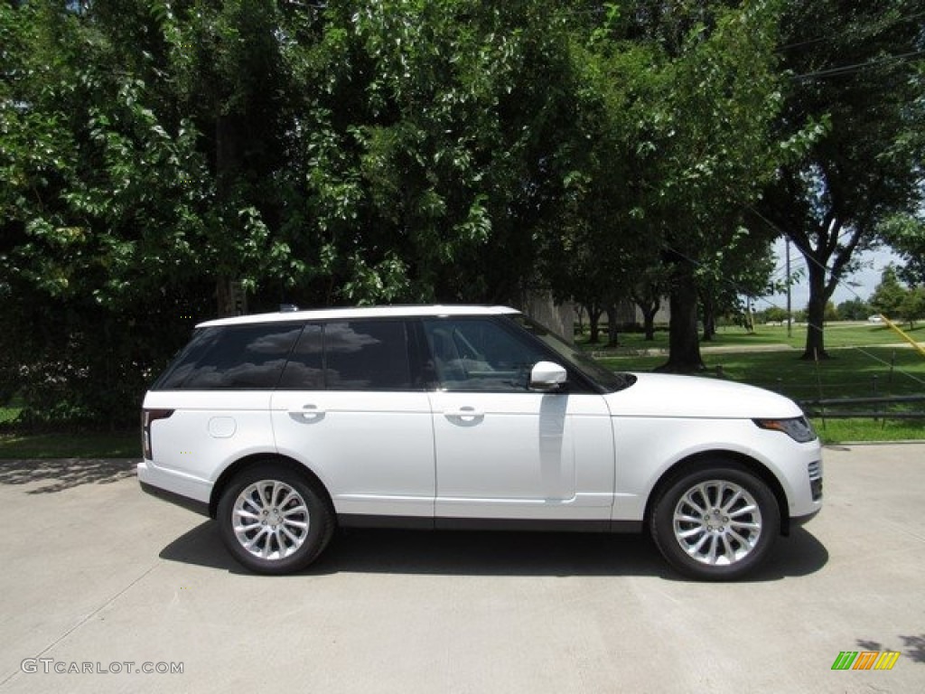 2018 Range Rover HSE - Fuji White / Espresso/Almond photo #6