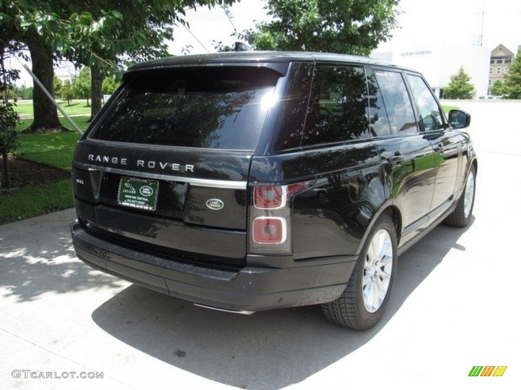 2018 Range Rover HSE - Santorini Black Metallic / Ebony/Ivory photo #7