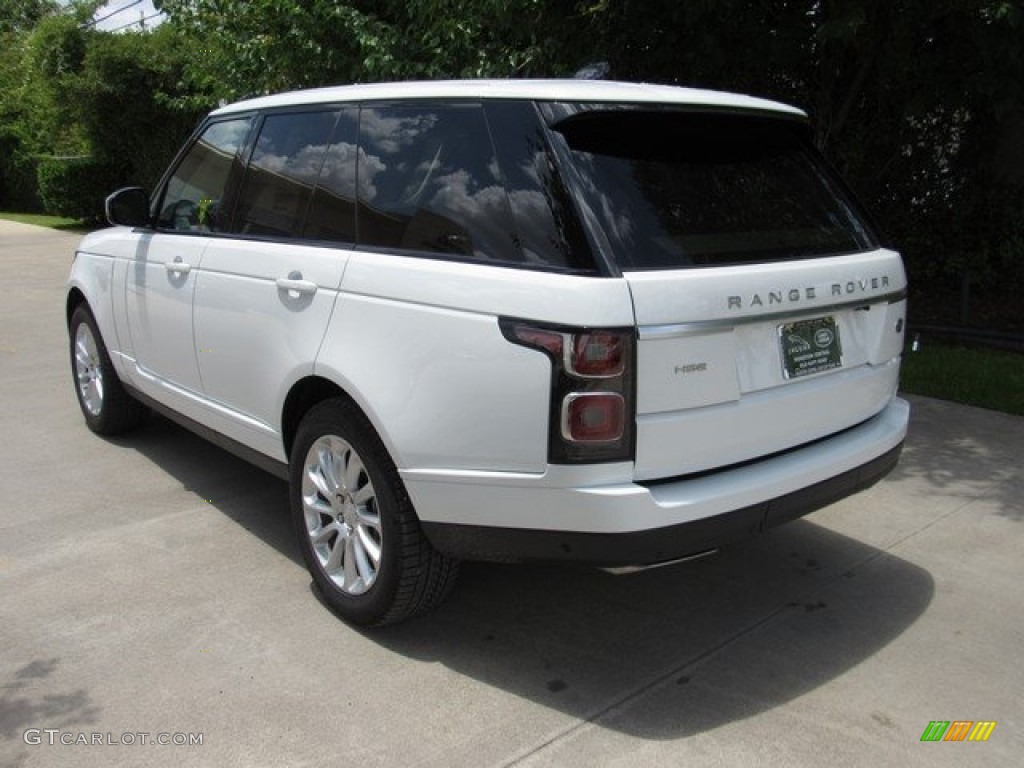 2018 Range Rover HSE - Fuji White / Espresso/Almond photo #12