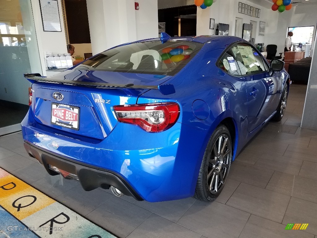 2018 BRZ Limited - WR Blue Pearl / Black photo #6