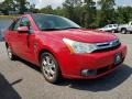 2008 Vermillion Red Ford Focus SES Sedan #128286541