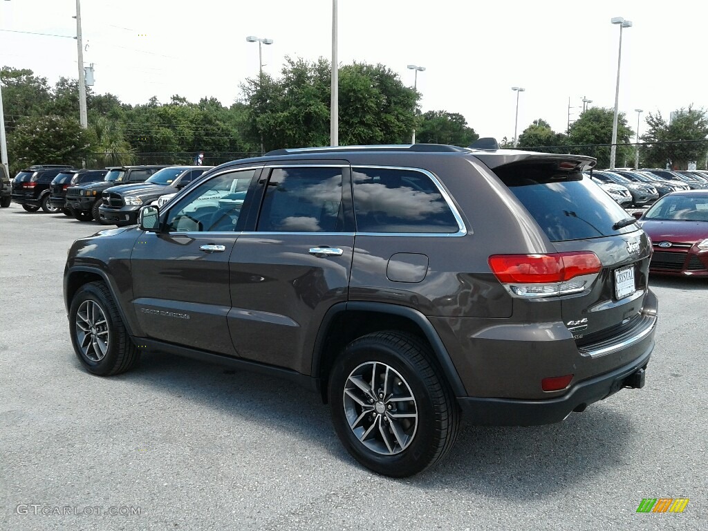 2018 Grand Cherokee Limited 4x4 - Walnut Brown Metallic / Brown/Light Frost Beige photo #3