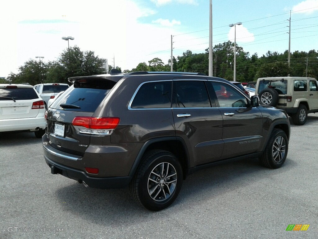 2018 Grand Cherokee Limited 4x4 - Walnut Brown Metallic / Brown/Light Frost Beige photo #5