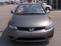 2008 Galaxy Gray Metallic Honda Civic LX Coupe  photo #8