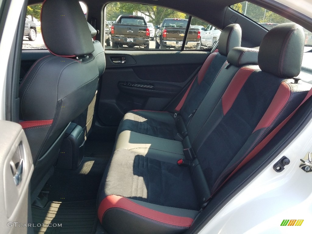 2018 Subaru WRX STI Type RA Rear Seat Photo #128288374