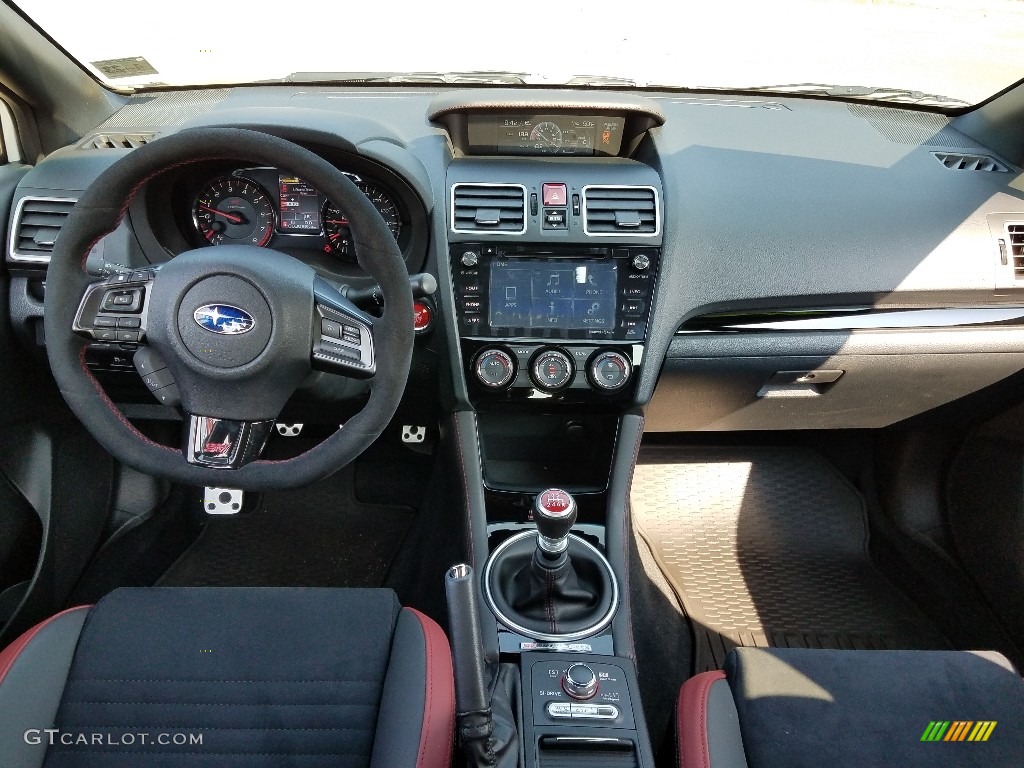 2018 Subaru WRX STI Type RA Carbon Black Dashboard Photo #128288394