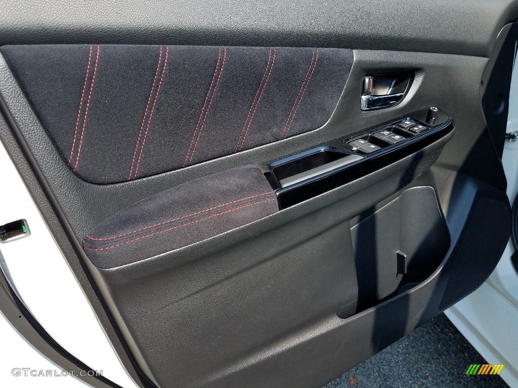 2018 Subaru WRX STI Type RA Carbon Black Door Panel Photo #128288620