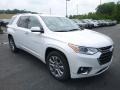 Pearl White - Traverse Premier AWD Photo No. 7