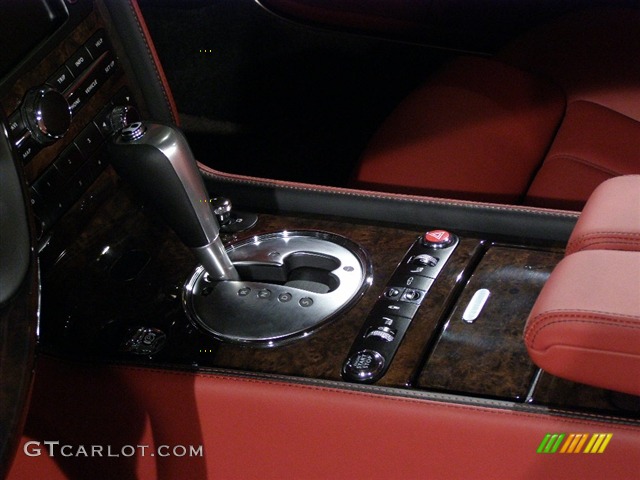 2008 Bentley Continental GTC Standard Continental GTC Model 2008 Bentley Continental GTC, Beluga / Fireglow/Beluga/Burr Walnut, Center Console Photo #128290