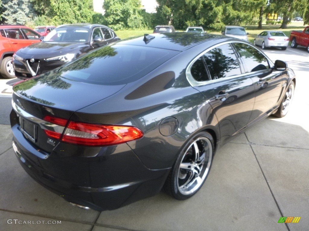 2013 XF 3.0 AWD - Stratus Grey Metallic / Warm Charcoal photo #2