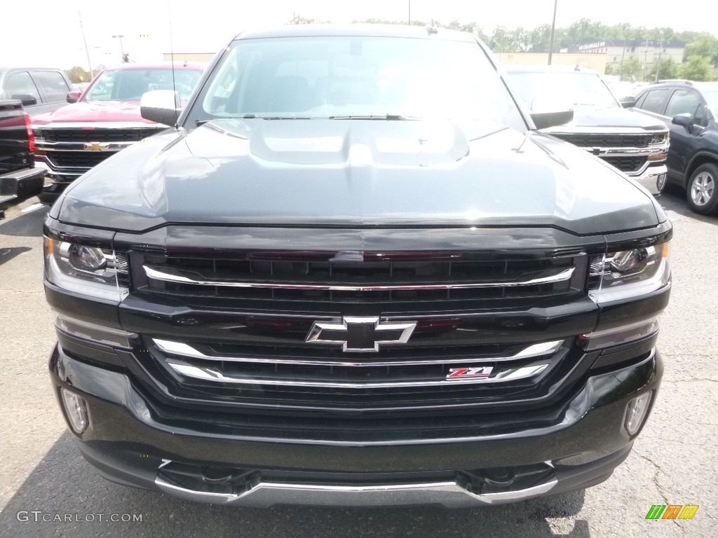 2018 Silverado 1500 LTZ Crew Cab 4x4 - Black / Jet Black photo #7