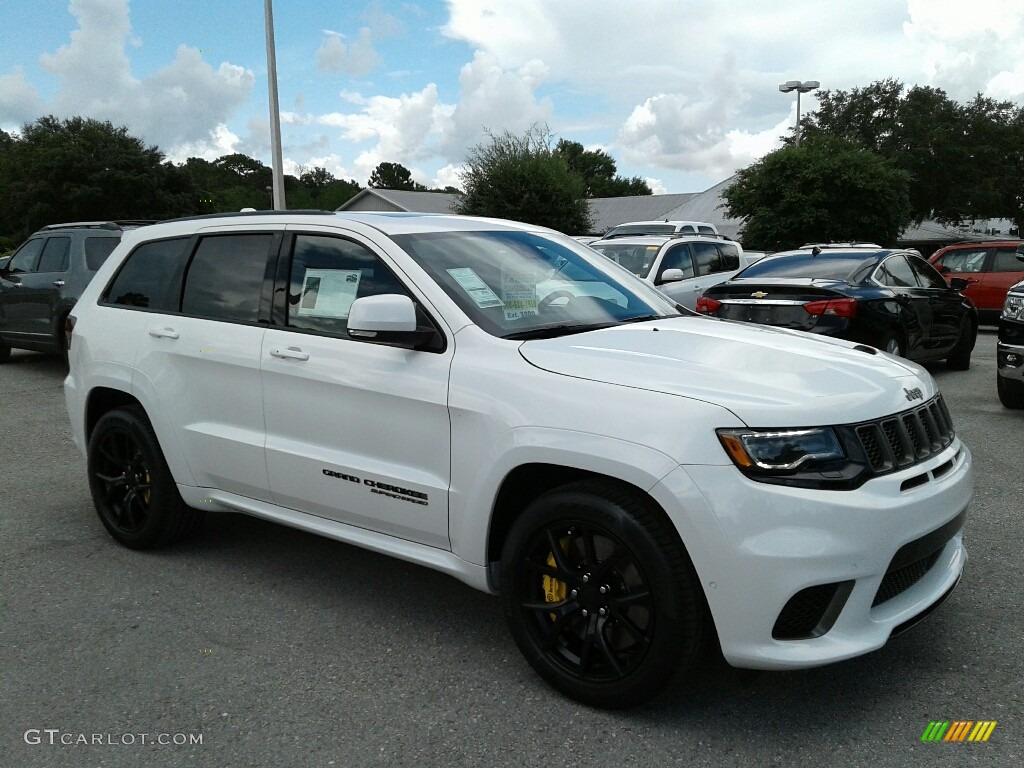 Ivory Tri-Coat 2018 Jeep Grand Cherokee Trackhawk 4x4 Exterior Photo #128292964