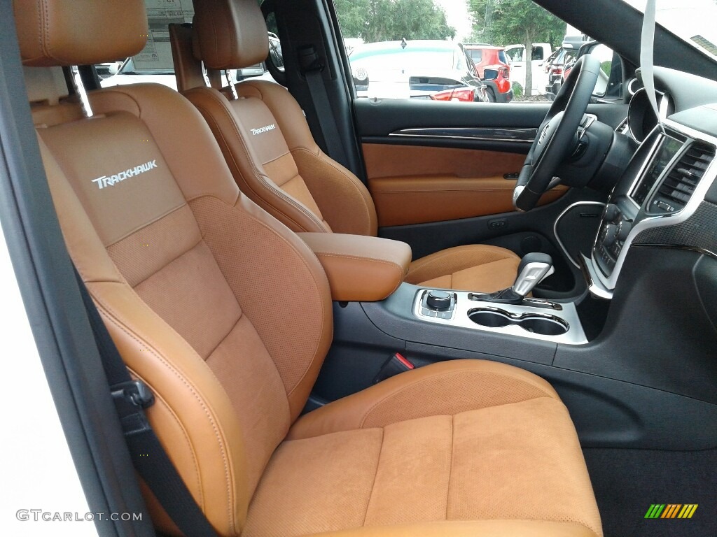 2018 Jeep Grand Cherokee Trackhawk 4x4 Front Seat Photo #128293168