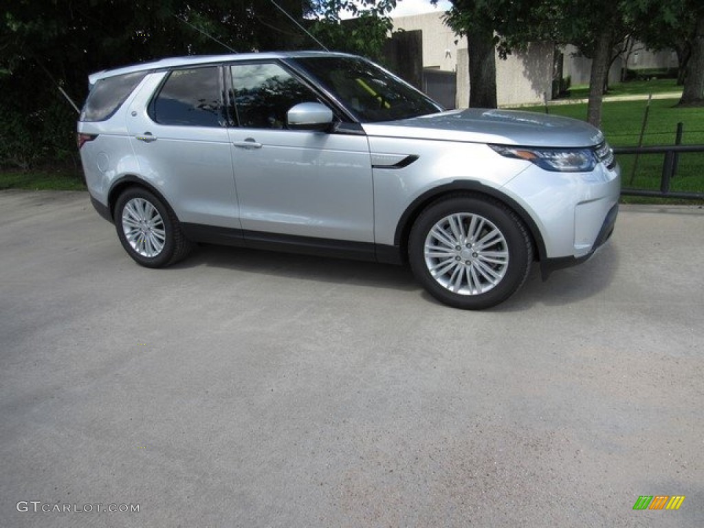 2018 Discovery HSE Luxury - Indus Silver Metallic / Ebony/Ebony photo #1