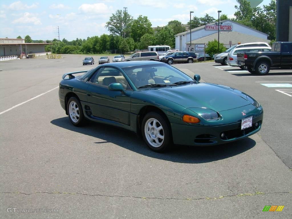 1996 3000GT Coupe - Panama Green Pearl / Beige photo #1