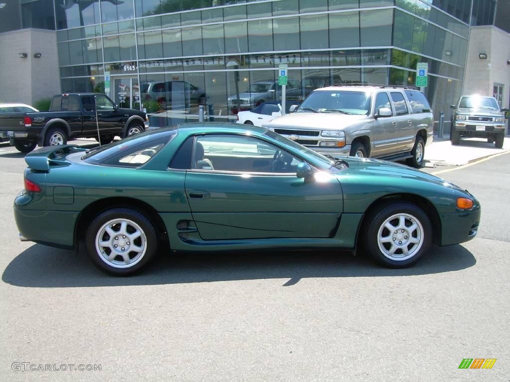 1996 3000GT Coupe - Panama Green Pearl / Beige photo #2