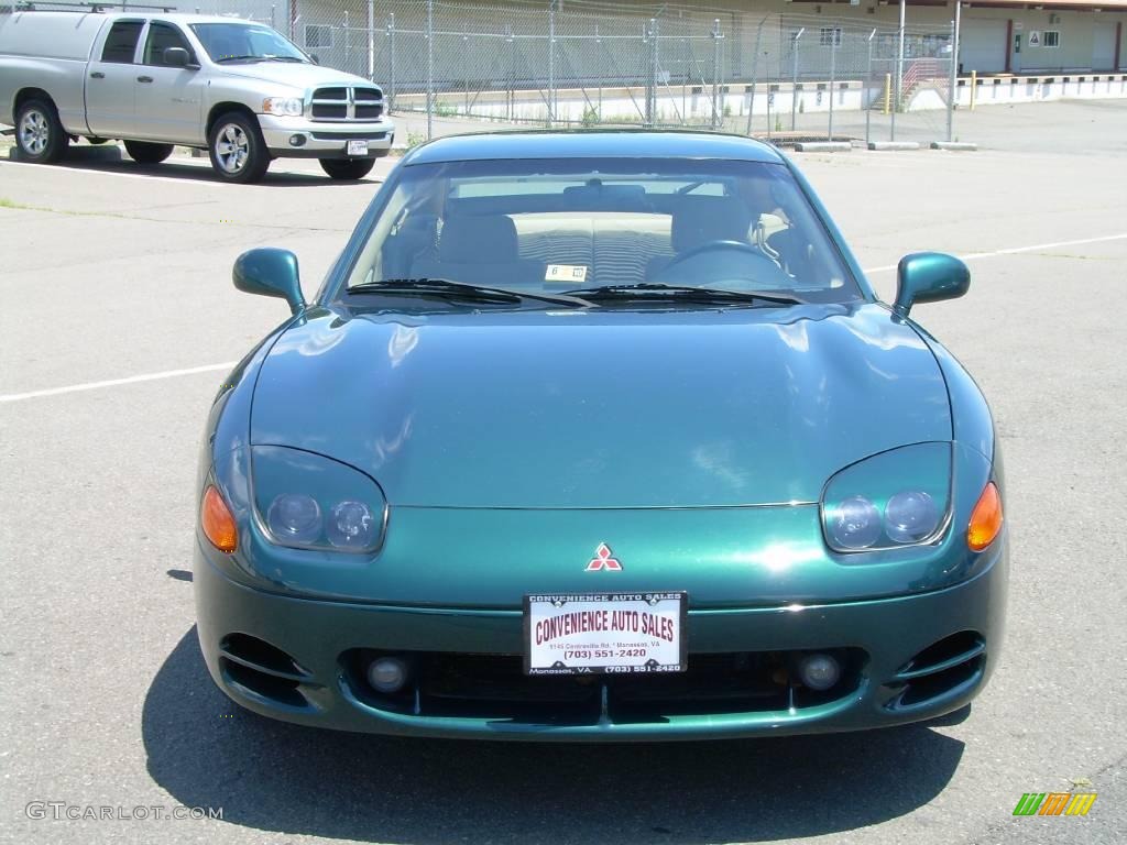 1996 3000GT Coupe - Panama Green Pearl / Beige photo #3