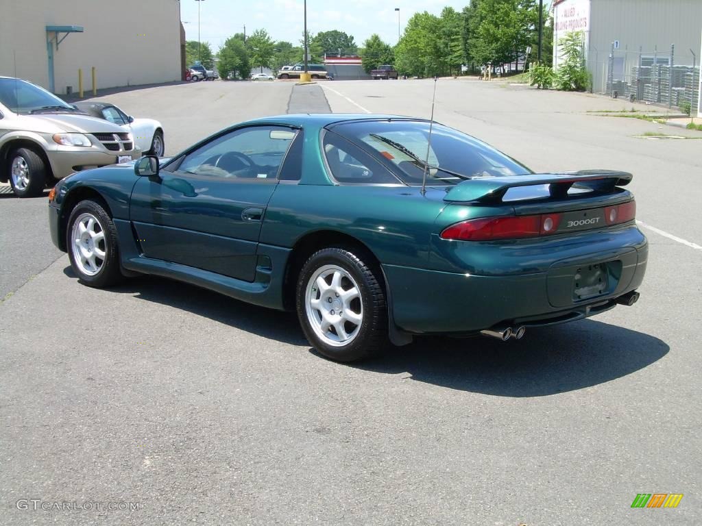 1996 3000GT Coupe - Panama Green Pearl / Beige photo #6