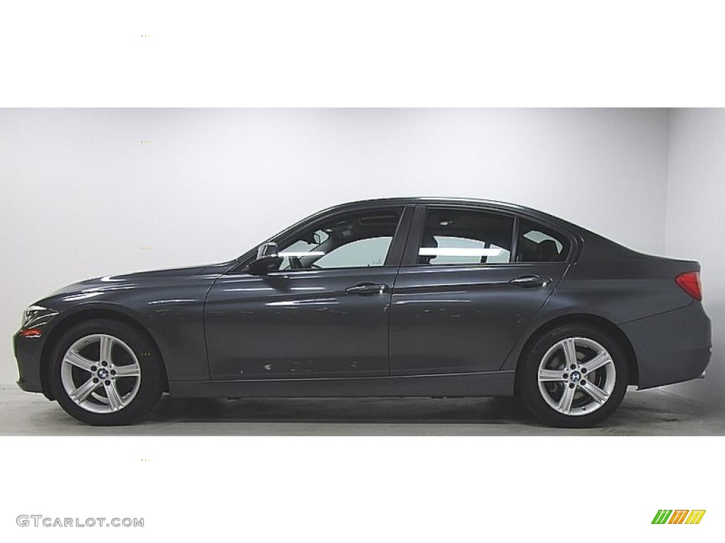 2015 3 Series 328i xDrive Sedan - Mineral Grey Metallic / Black photo #2
